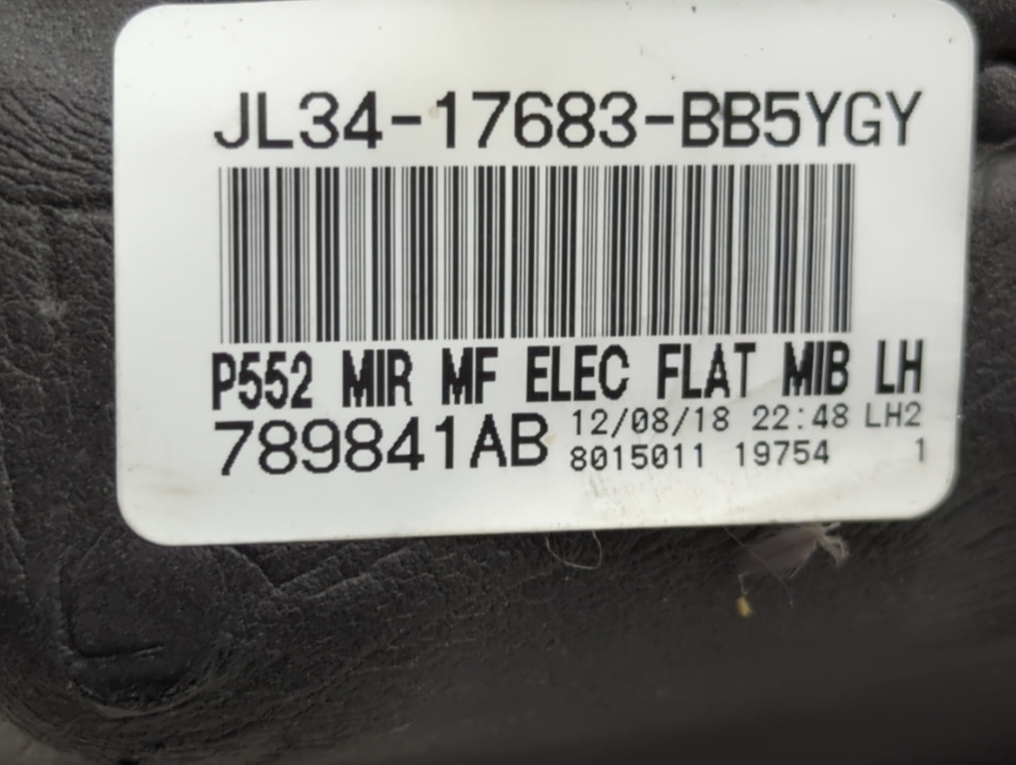 2015-2020 Ford F-150 Driver Side View Mirror - Left Door Mirror OEM Used - Oemusedautoparts1.com
