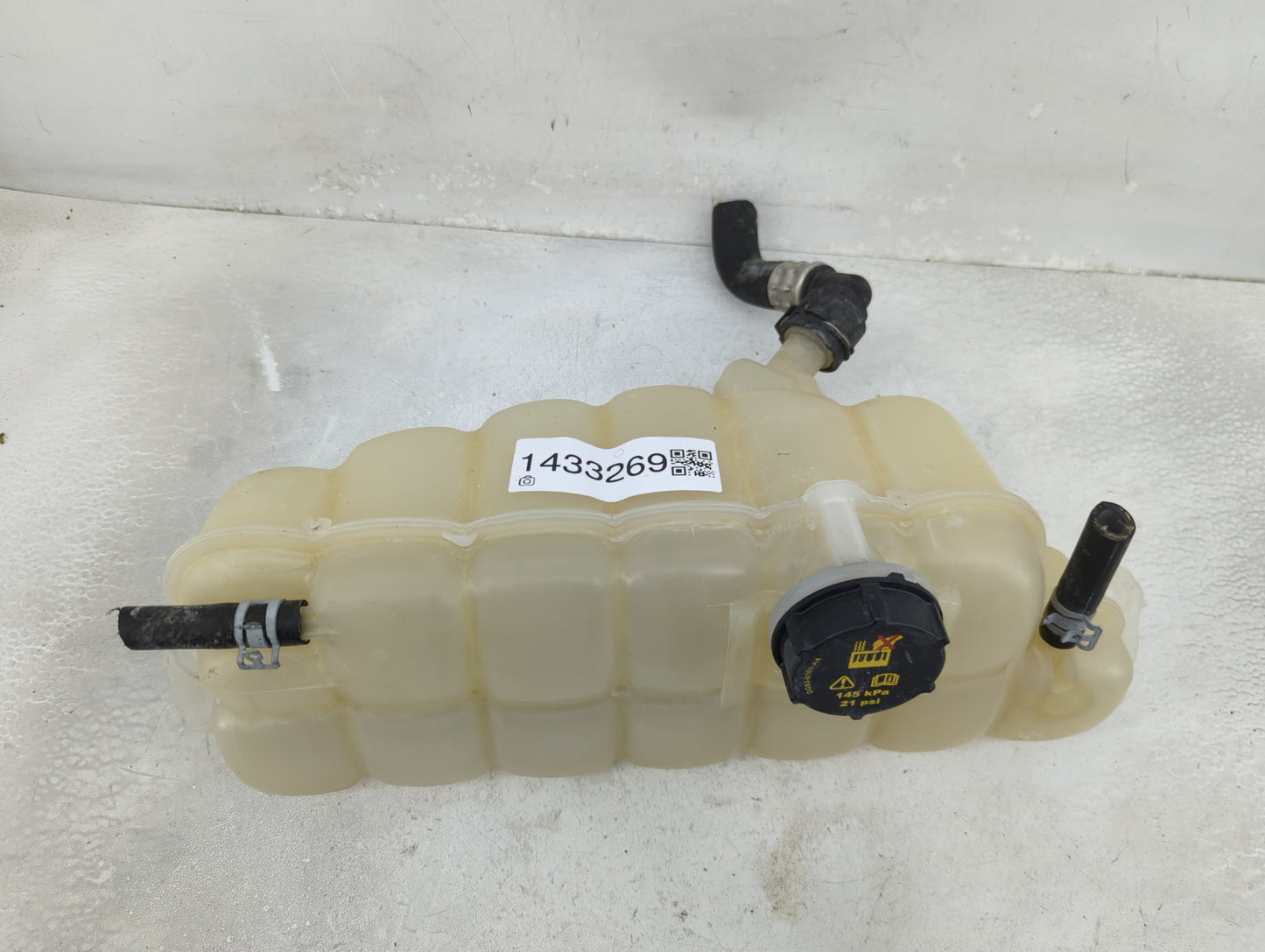 2015-2022 Ford F-150 Radiator Coolant Overflow Expansion Tank Bottle 1433269 - Oemusedautoparts1.com