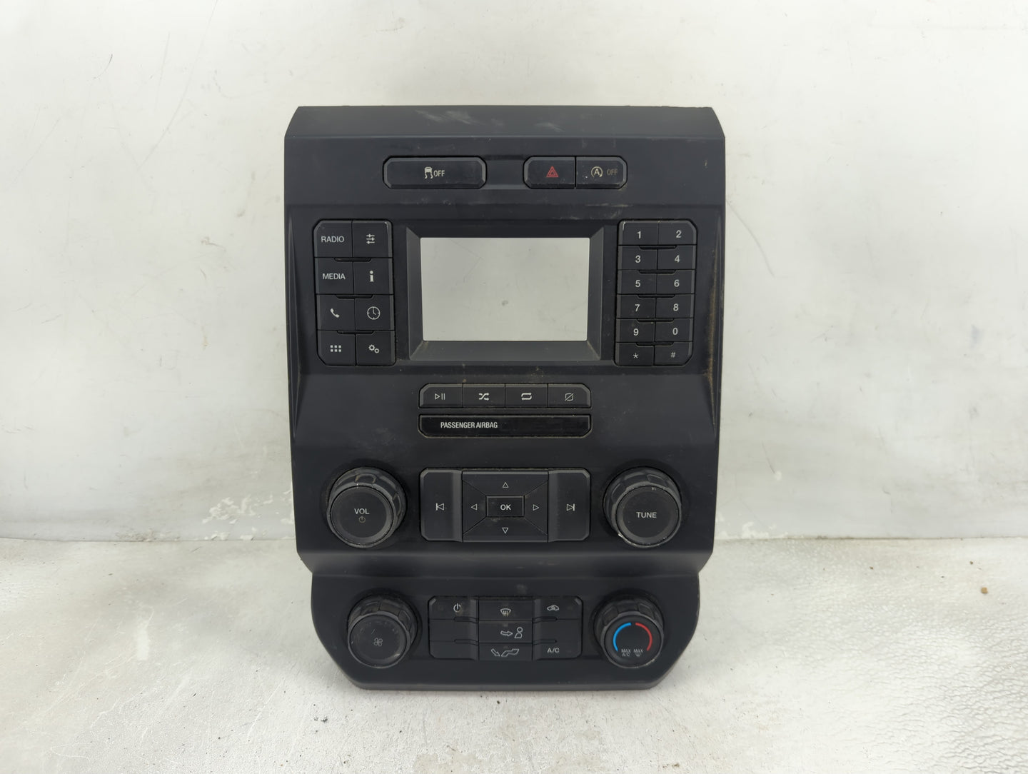 2019-2020 Ford F-150 Radio Control Panel Black - Oemusedautoparts1.com