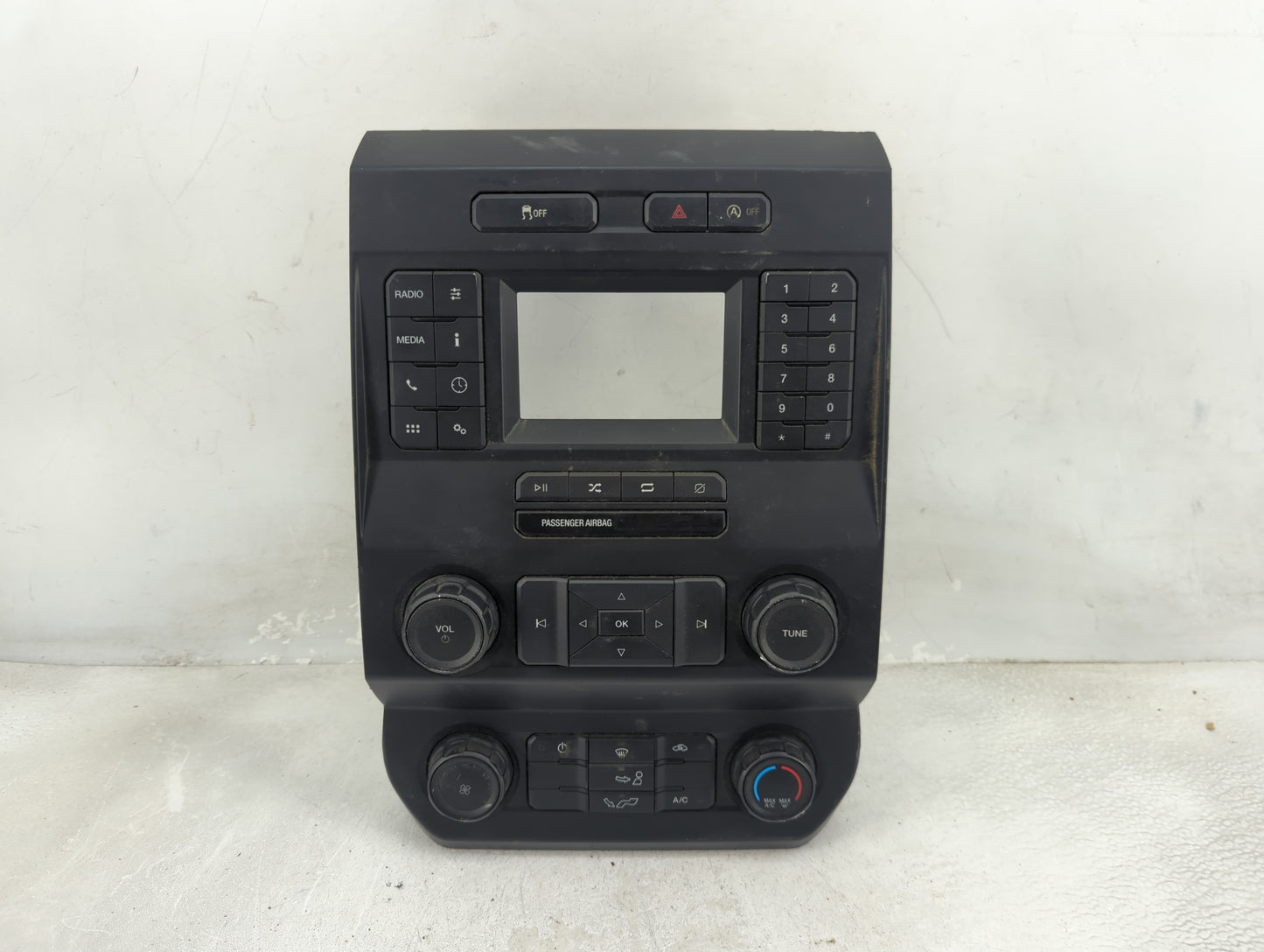 2019-2020 Ford F-150 Radio Control Panel Black - Oemusedautoparts1.com