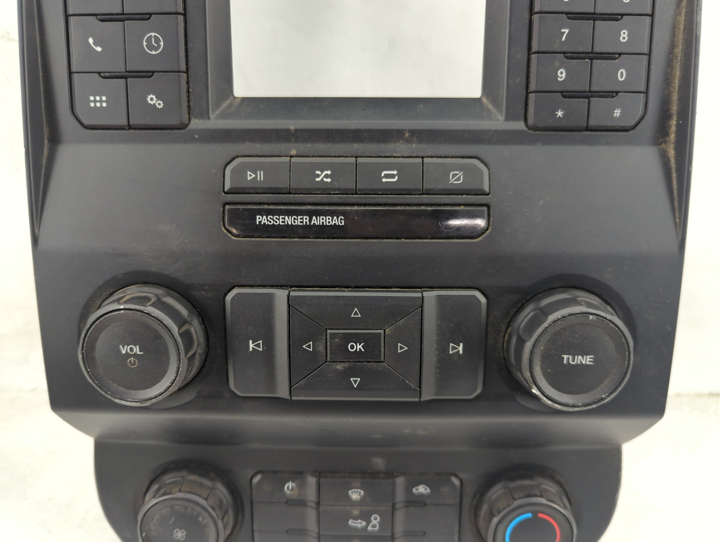 2019-2020 Ford F-150 Radio Control Panel Black - Oemusedautoparts1.com