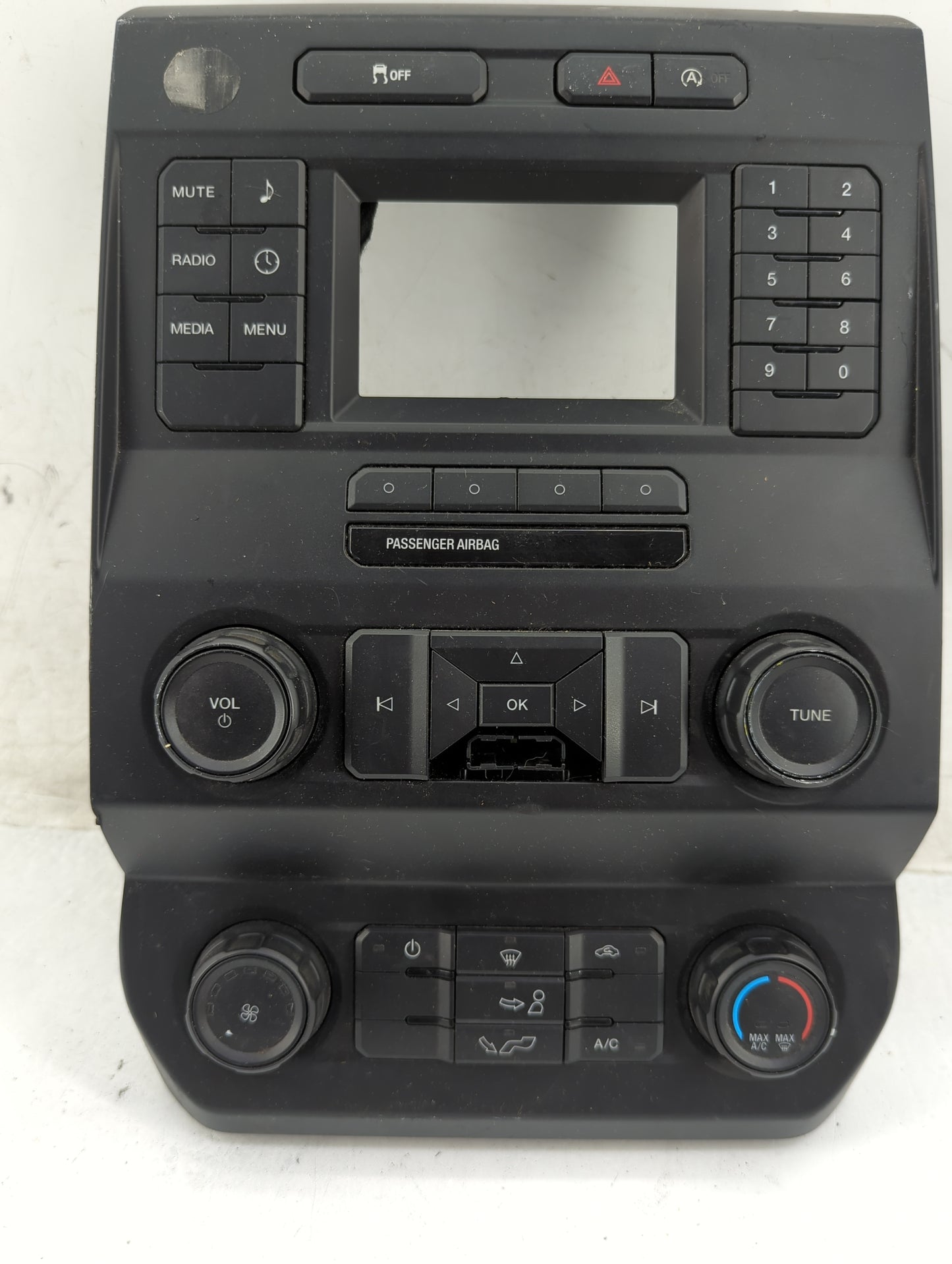 2019-2020 Ford F-150 Radio Control Panel - Oemusedautoparts1.com