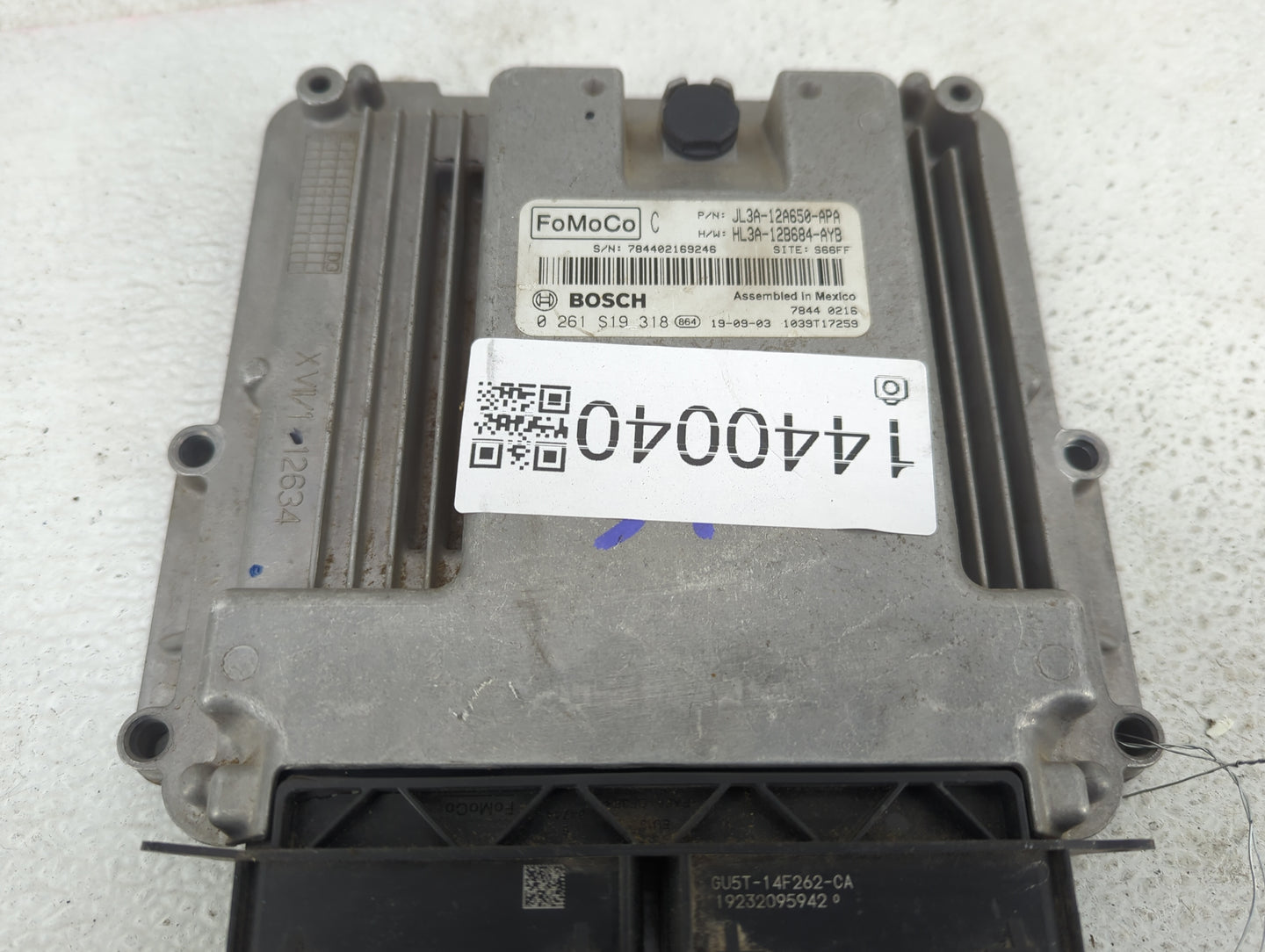 2018-2020 Ford F-150 PCM Engine Control Computer ECU ECM PCU OEM P/N:JL3A-12A650-APA HL3A-12B684-AYB Fits Fits 2018 2019 202