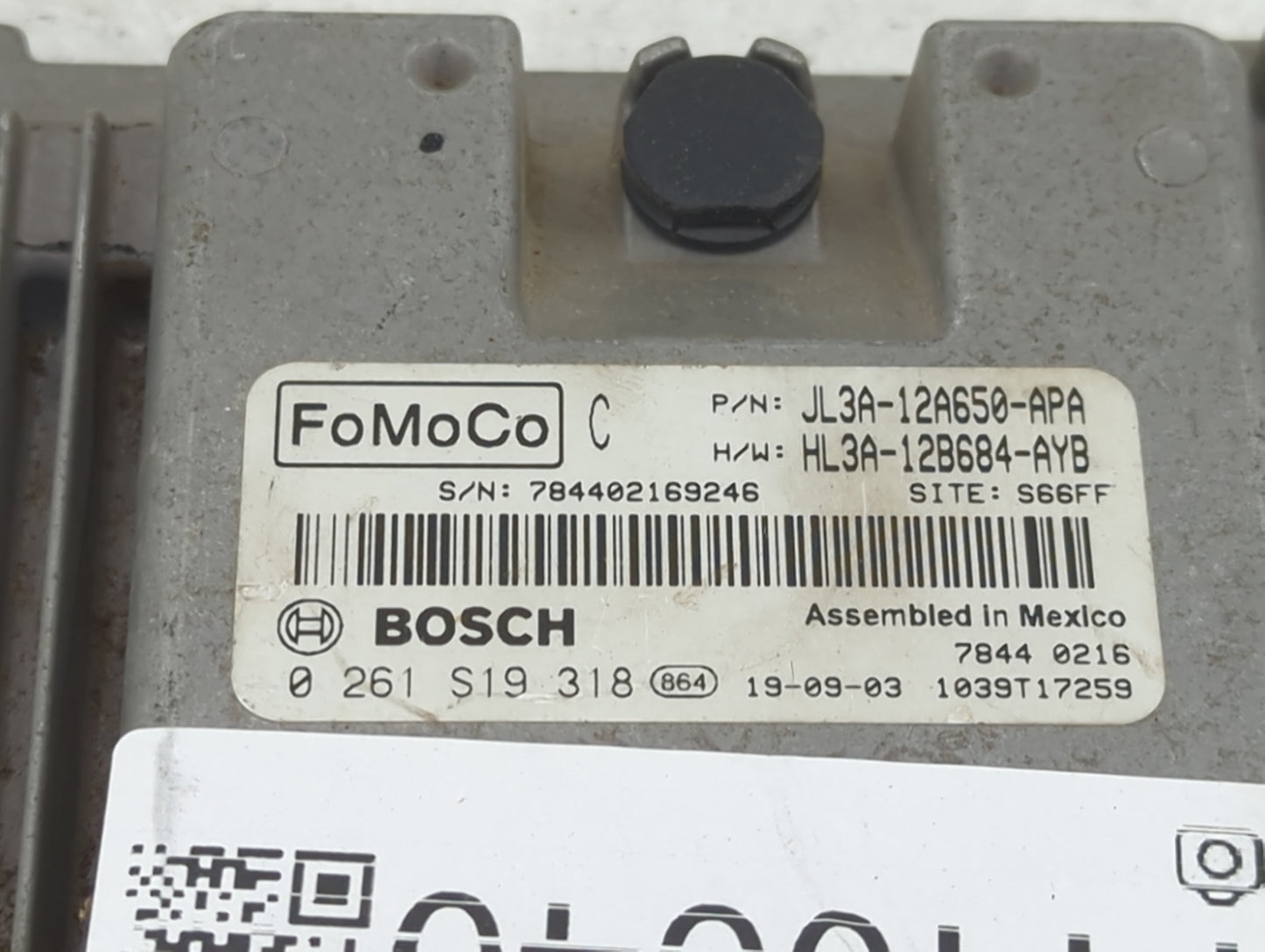 2018-2020 Ford F-150 PCM Engine Control Computer ECU ECM PCU OEM P/N:JL3A-12A650-APA HL3A-12B684-AYB Fits Fits 2018 2019 202
