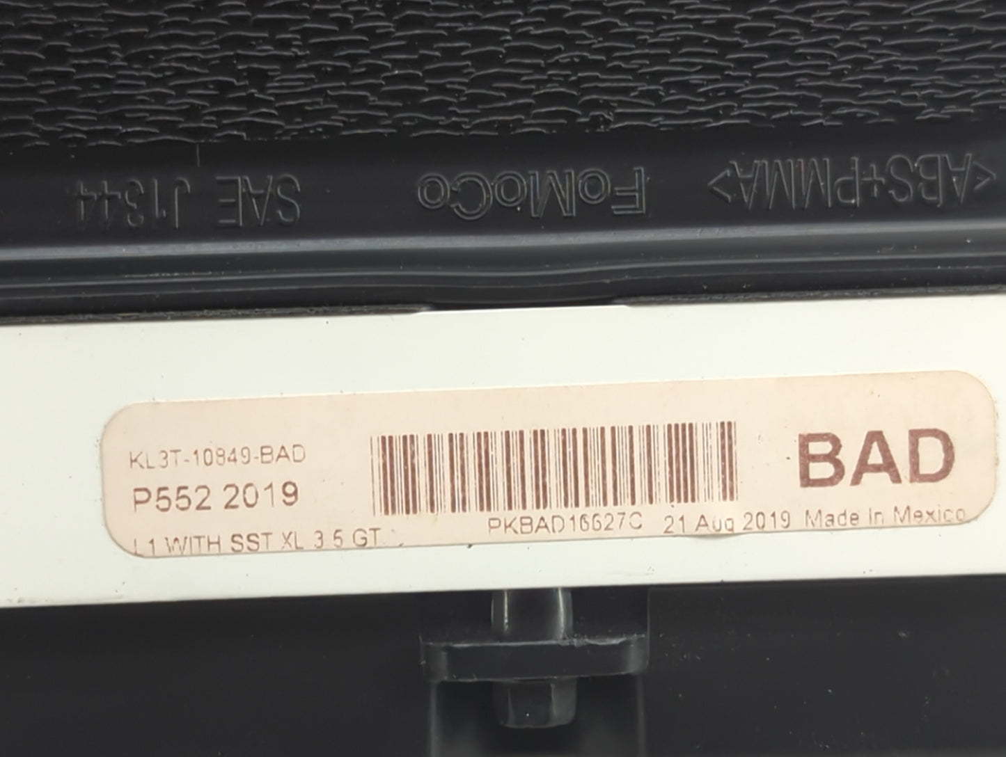 2019-2020 Ford F-150 Instrument Cluster Speedometer Gauges P/N:KL3T-10849-BAD KL3T-10849-BA Miles: Fits Fits 2019 2020 OEM U