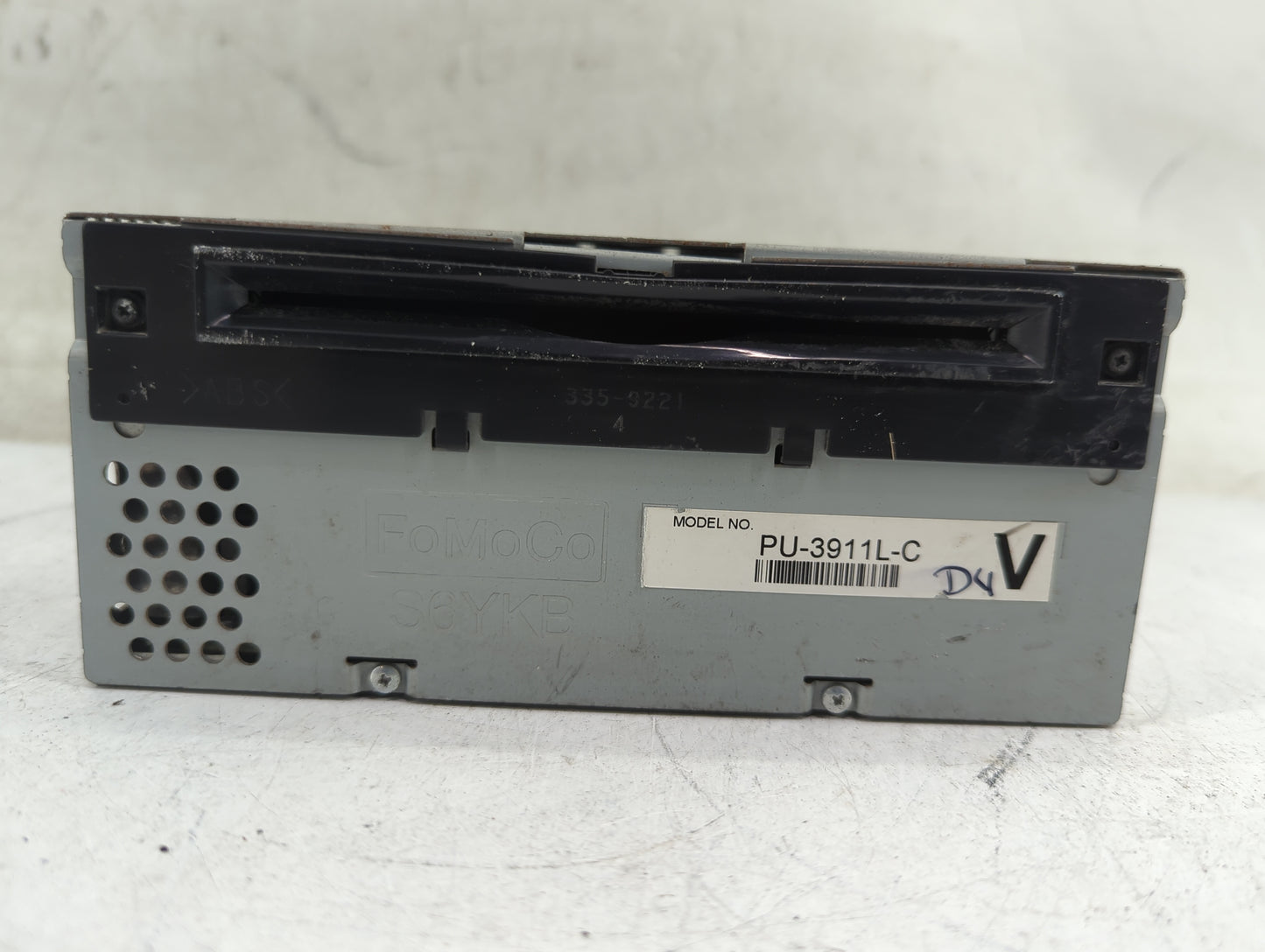 2019 Ford F-150 Radio AM FM Cd Player Receiver Replacement P/N:PU-3911L-C EB5T-19C107-FA, 276-1056-77 Fits OEM Used Auto Par