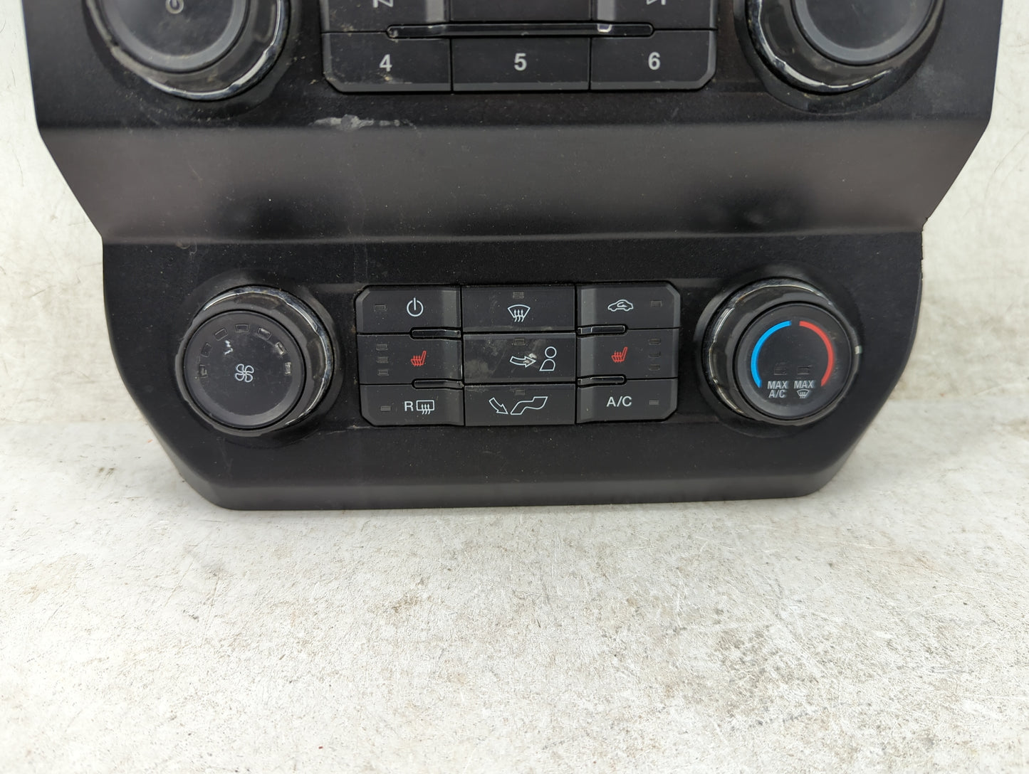 2019-2020 Ford F-150 Radio Control Panel Black 1464369 - Oemusedautoparts1.com