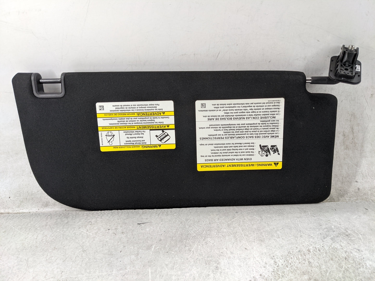 2018-2020 Ford F-150 Sun Visor Shade Replacement Driver Left Mirror Fits Fits 2018 2019 2020 OEM Used Auto Parts - Oemusedau