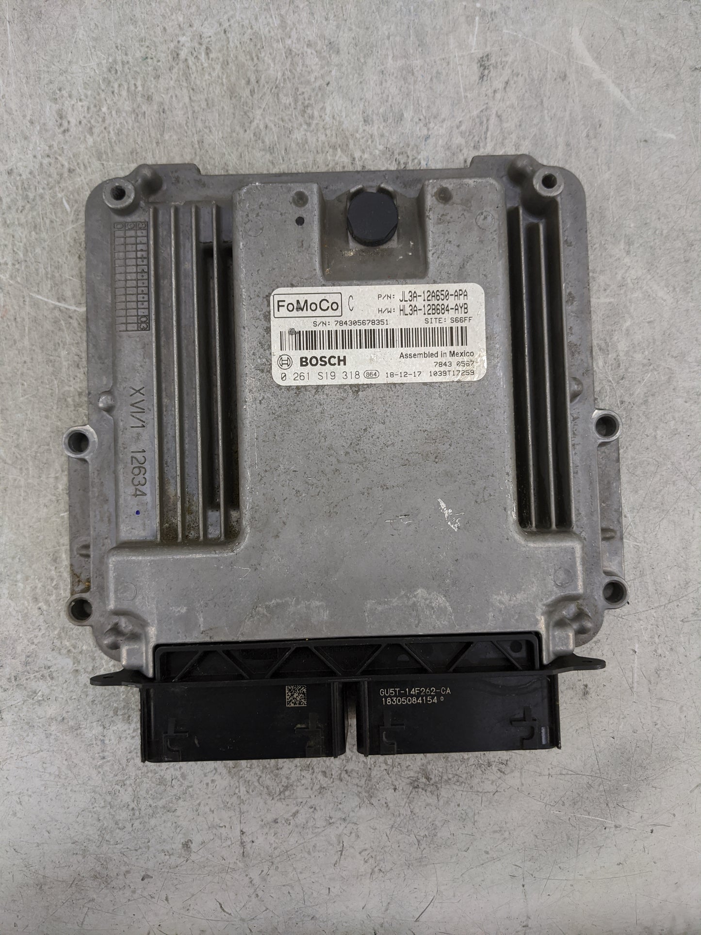 2018-2020 Ford F-150 PCM Engine Control Computer ECU ECM PCU OEM P/N:JL3A-12A650-APA HL3A-12B684-AYB Fits Fits 2018 2019 202