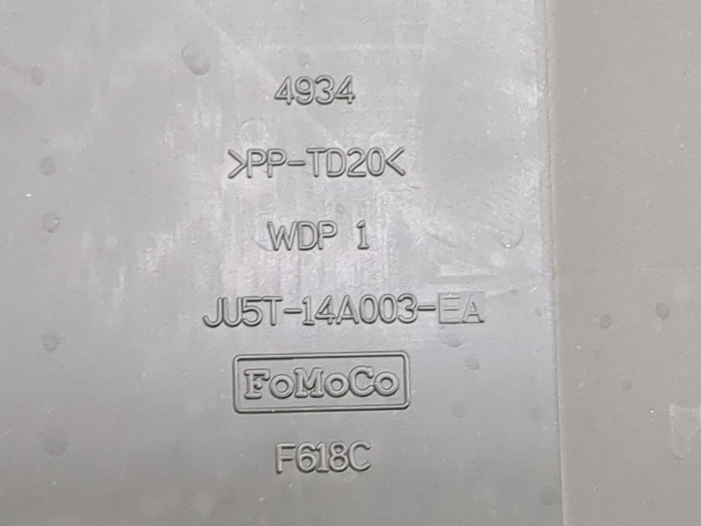 2018-2020 Ford F-150 Fusebox Fuse Box Panel Relay Module P/N:JU5T-14A003-EA 8T2T-14B192-AB Fits Fits 2018 2019 2020 OEM Used