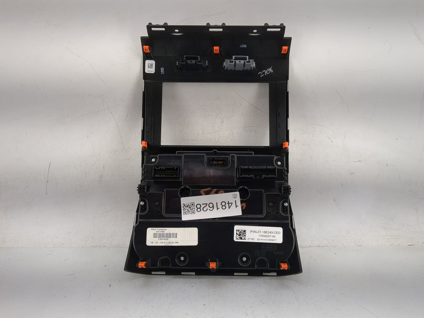 2019-2020 Ford F-150 Radio Control Panel 1481628 - Oemusedautoparts1.com