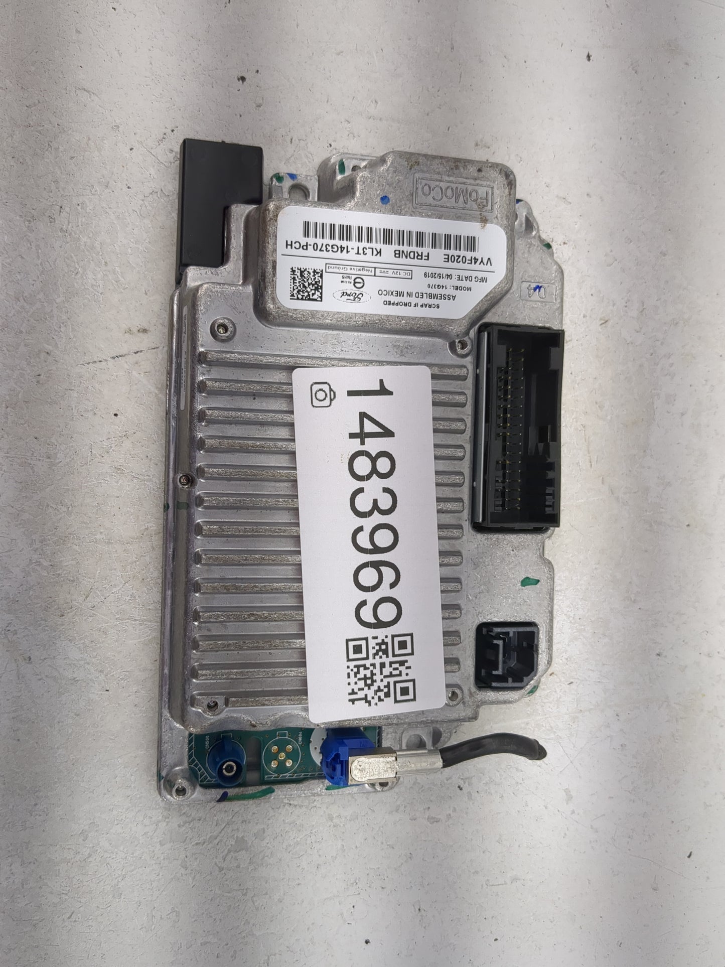 2019-2020 Ford F-150 Communication Control Module 1483969 - Oemusedautoparts1.com