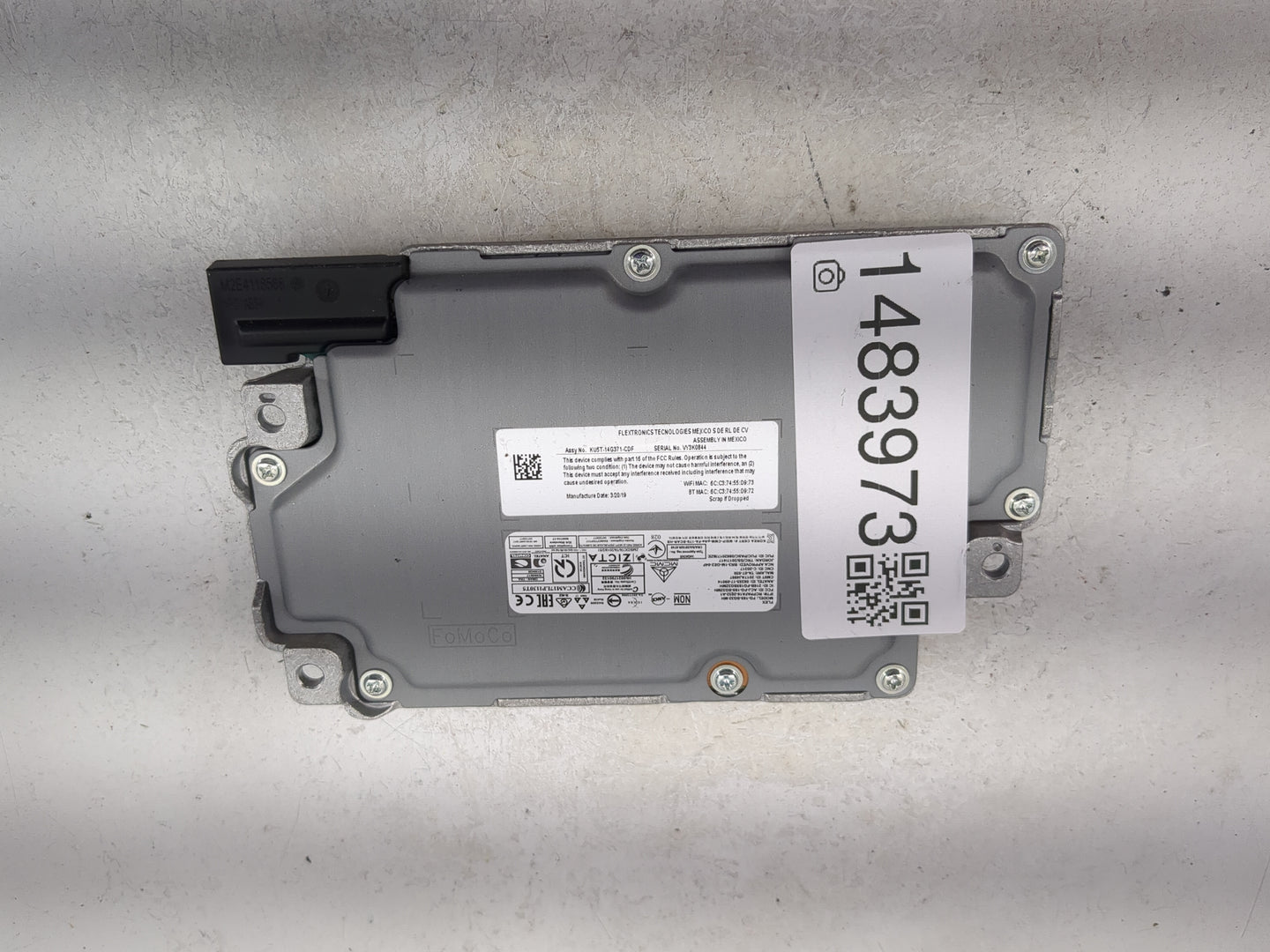 2019-2020 Ford F-150 Communication Control Module 1483973 - Oemusedautoparts1.com