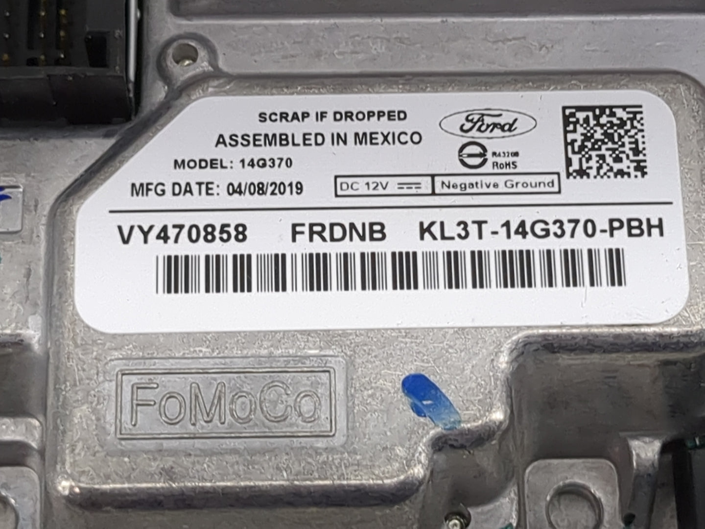 2019-2020 Ford F-150 Communication Control Module 1483976 - Oemusedautoparts1.com