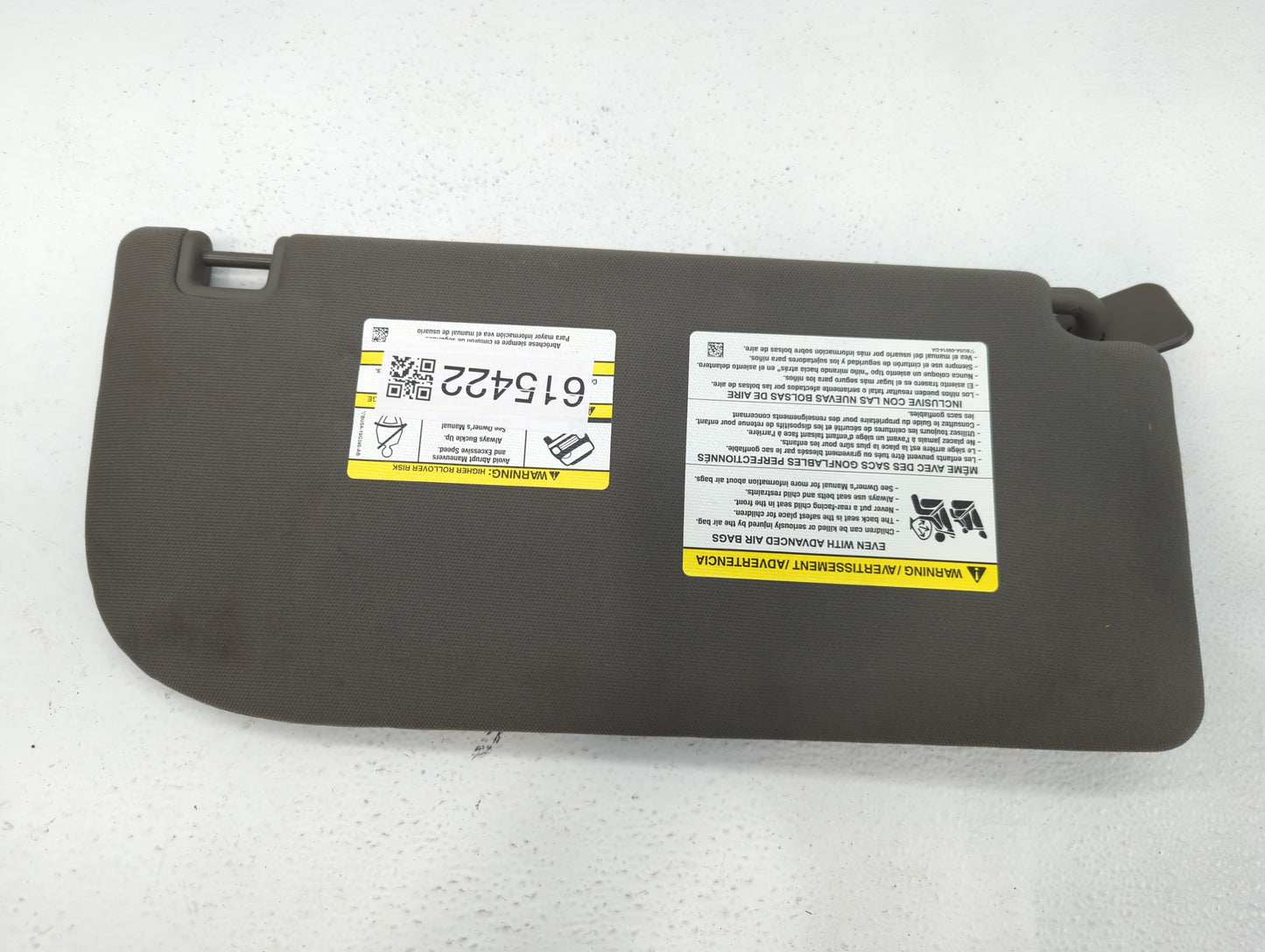 2018-2020 Ford F-150 Sun Visor Shade Replacement Passenger Right Mirror Fits Fits 2018 2019 2020 OEM Used Auto Parts - Oemus