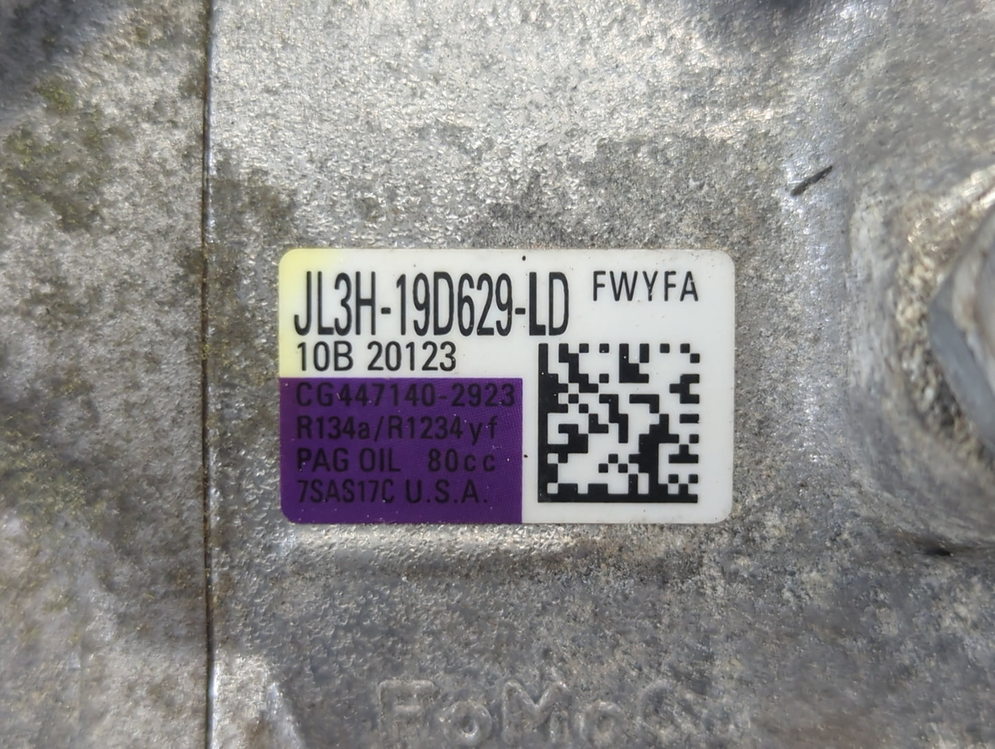 2018-2020 Ford F-150 Air Conditioning A/c Ac Compressor Oem - Oemusedautoparts1.com