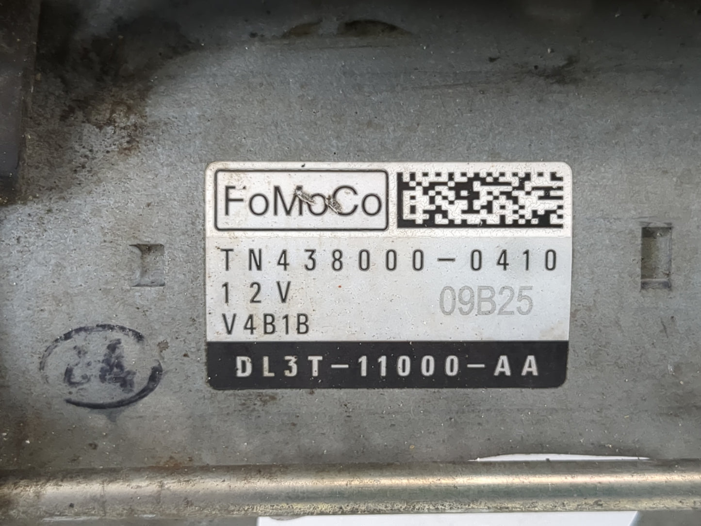 2013-2019 Ford F-250 Super Duty Car Starter Motor Solenoid OEM P/N:DL3T-11000-AA TN438000-0410 Fits OEM Used Auto Parts - Oe
