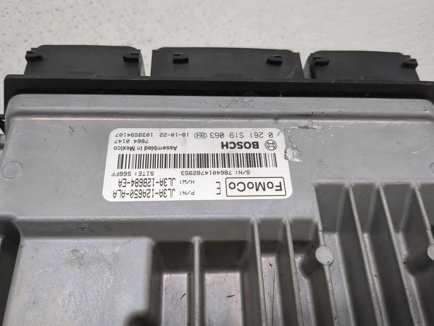 2019 Ford F150 PCM Engine Control Computer ECU ECM PCU OEM P/N:JL3A-12A650-ALA JL3A-12B684-EA, 0261S19063 Fits Fits 2018 202