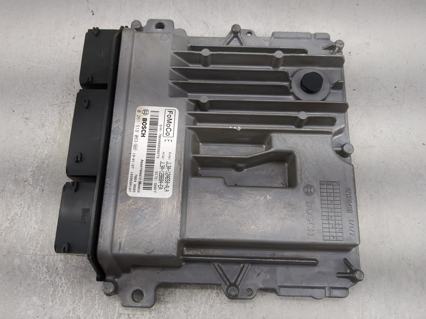 2019 Ford F150 PCM Engine Control Computer ECU ECM PCU OEM P/N:JL3A-12A650-ALA JL3A-12B684-EA, 0261S19063 Fits Fits 2018 202