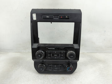Ford F150 Radio Control Panel Black - Oemusedautoparts1.com