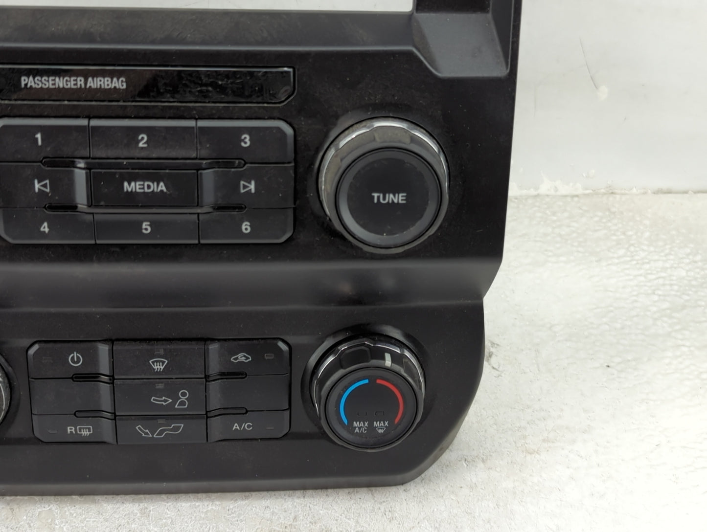 Ford F150 Radio Control Panel Black - Oemusedautoparts1.com