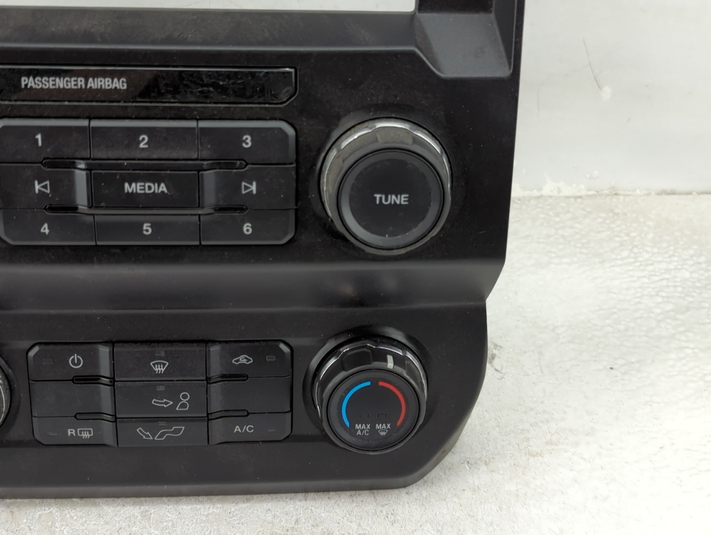 Ford F150 Radio Control Panel Black - Oemusedautoparts1.com