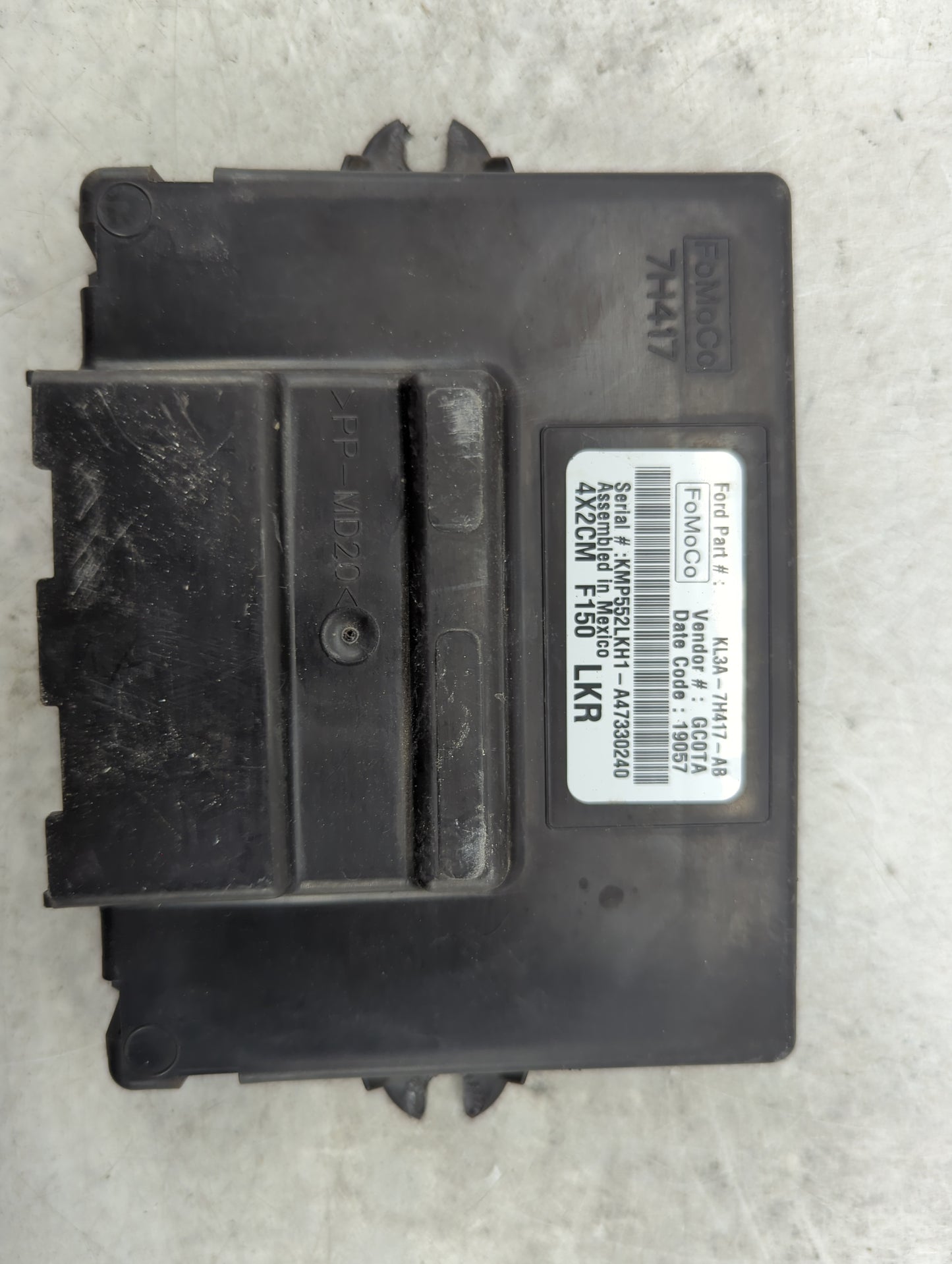 Ford F150 Differential Lock Control Module Kl3a-7h417-ab - Oemusedautoparts1.com