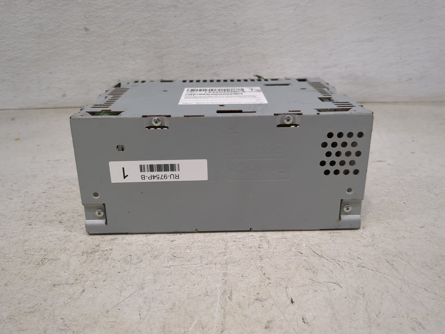 2019 Ford F150 Radio AM FM Cd Player Receiver Replacement P/N:KL3T-18D832-AH RU-9754 Fits Fits 2020 OEM Used Auto Parts - Oe