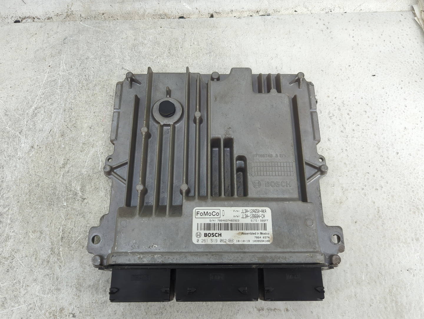 2019 Ford F150 PCM Engine Control Computer ECU ECM PCU OEM P/N:JL3A-12A650-AKA JL3A-12B684-CA, 0261S19062 Fits Fits 2018 202