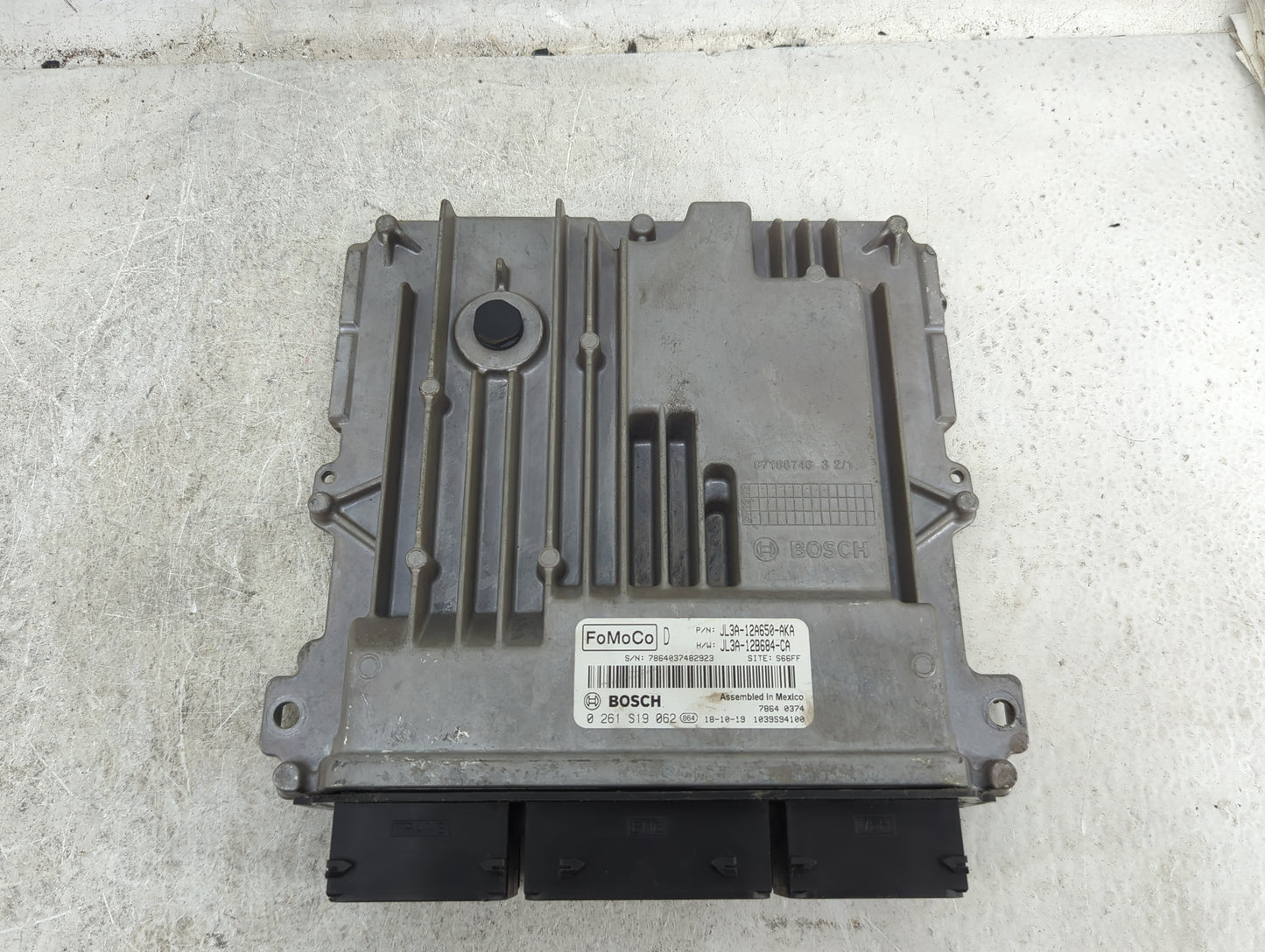 2019 Ford F150 PCM Engine Control Computer ECU ECM PCU OEM P/N:JL3A-12A650-AKA JL3A-12B684-CA, 0261S19062 Fits Fits 2018 202