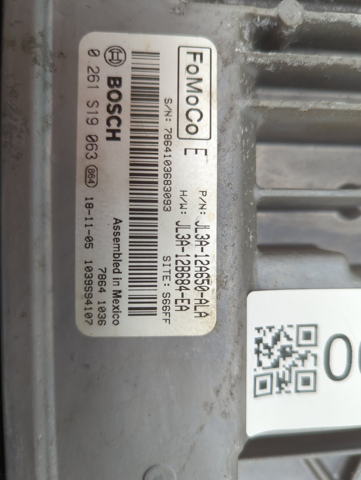 2019 Ford F150 PCM Engine Control Computer ECU ECM PCU OEM P/N:JL3A-14F262-AC JL3A-12A650-ALA, JL3A-12B684-EA Fits Fits 2018