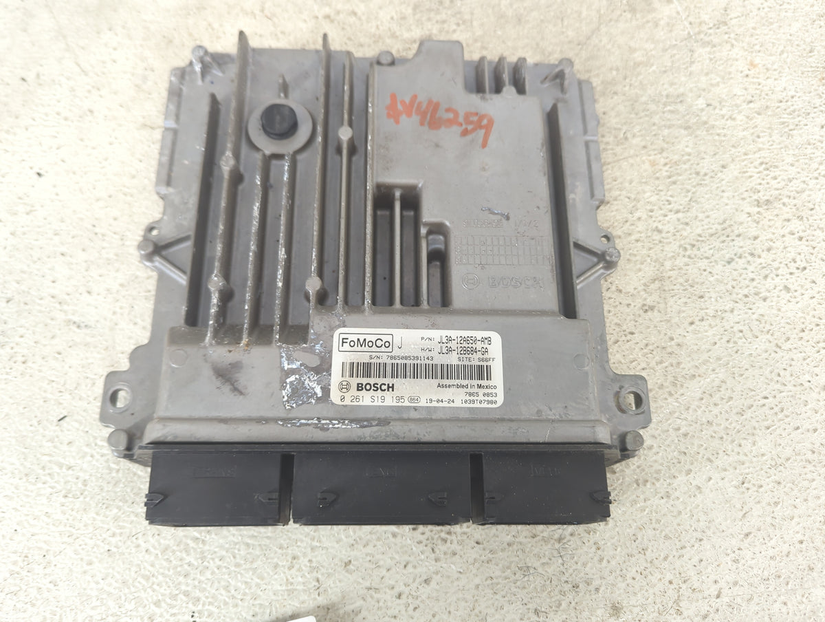 2019 Ford F150 PCM Engine Control Computer ECU ECM PCU OEM P/N:JL3A-12A650-AMB JL3A-12B684-GA, 0261S19195 Fits Fits 2018 202