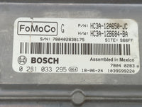 2019 Ford F250sd PCM Engine Control Computer ECU ECM PCU OEM P/N:HC3A-12A650-JC HC3A-12B684-BA, 0281033295 Fits Fits 2017 20