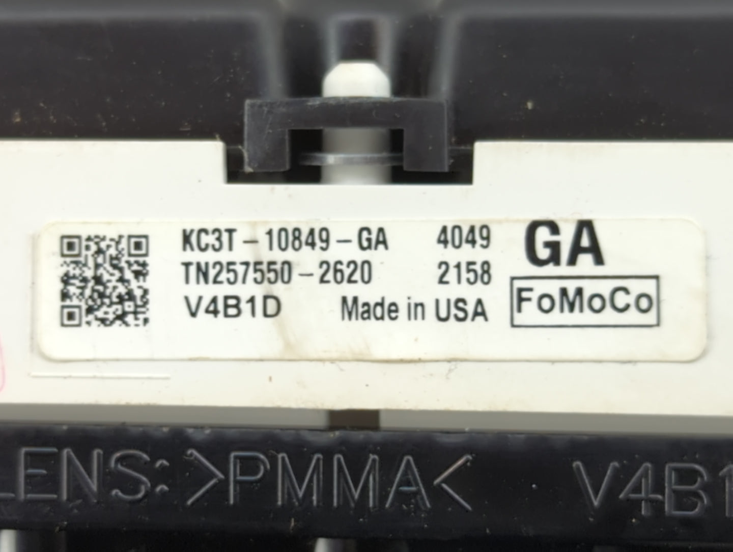 2019 Ford F250sd Instrument Cluster Speedometer Gauges P/N:KC3T-10849-GA TN257550-2620 Miles: Fits OEM Used Auto Parts - Oem