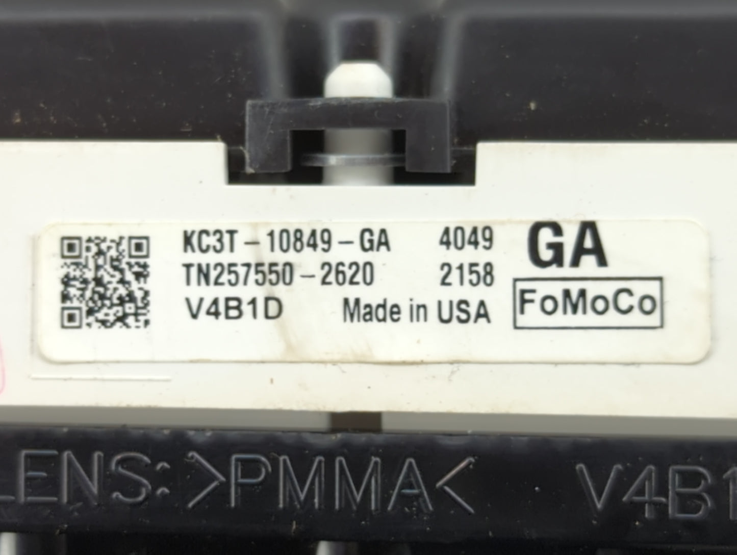 2019 Ford F250sd Instrument Cluster Speedometer Gauges P/N:KC3T-10849-GA TN257550-2620 Miles: Fits OEM Used Auto Parts - Oem