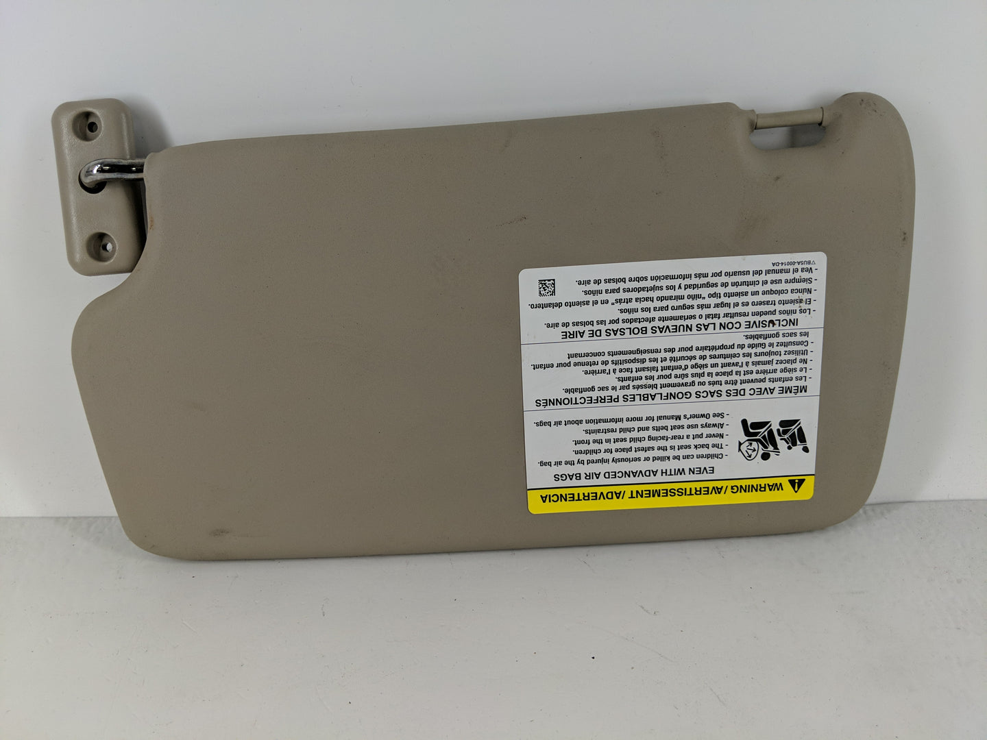 2011-2019 Ford Fiesta Sun Visor Shade Replacement Passenger Right Mirror Fits Fits 2011 2012 2013 2014 2015 2016 2017 2018 2