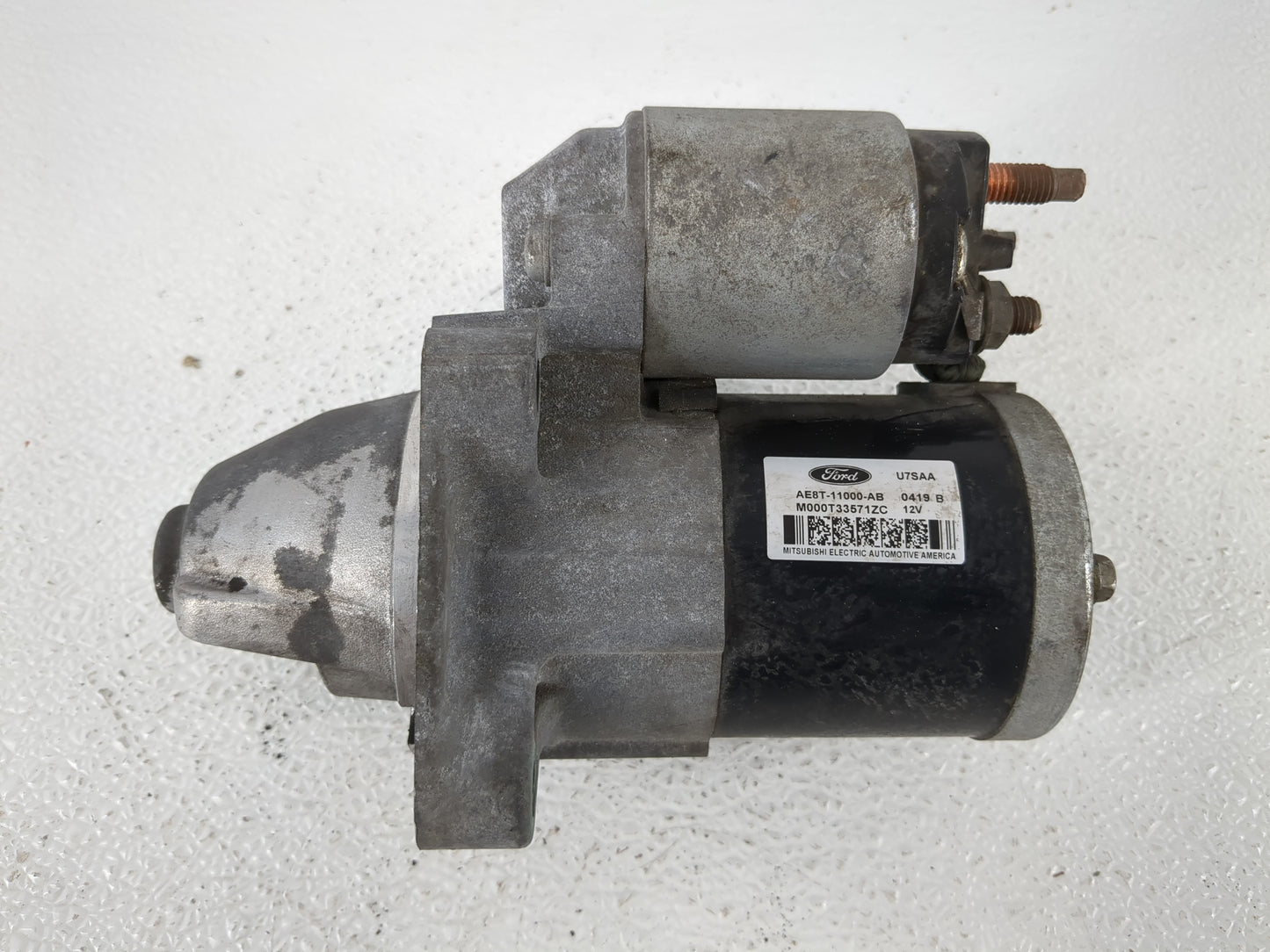 2011-2019 Ford Fiesta Car Starter Motor Solenoid OEM P/N:M000T33571ZC AE8T-11000-AB Fits OEM Used Auto Parts - Oemusedautopa