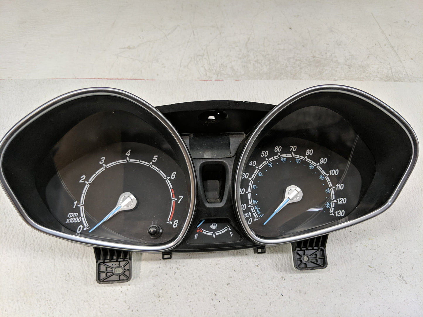 2017-2019 Ford Fiesta Instrument Cluster Speedometer Gauges P/N:D2BT-10849-GAV Fits Fits 2017 2018 2019 OEM Used Auto Parts 