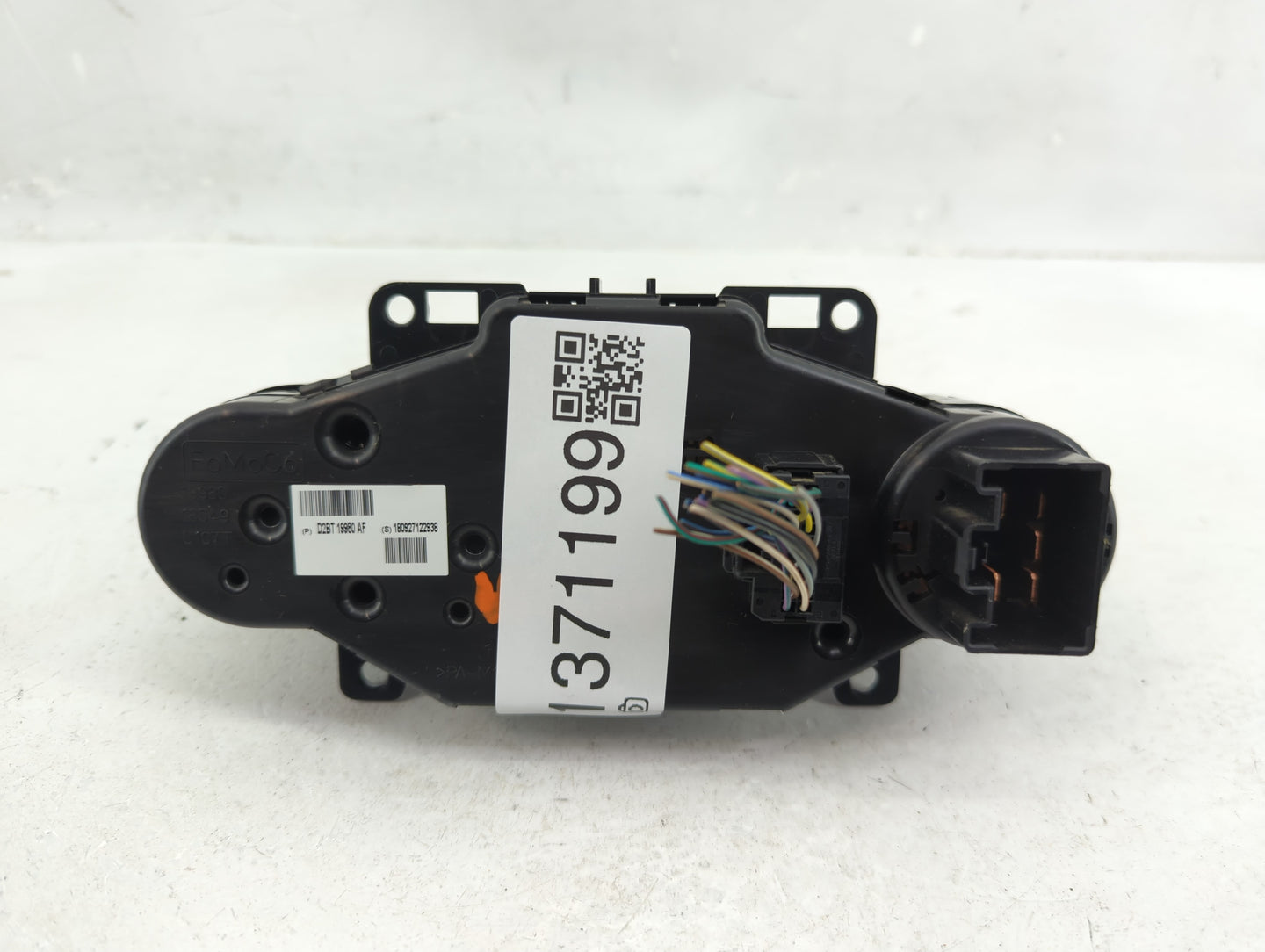 2014-2019 Ford Fiesta Climate Control Module Temperature AC/Heater Replacement P/N:D2BT 19980 AF Fits OEM Used Auto Parts - 