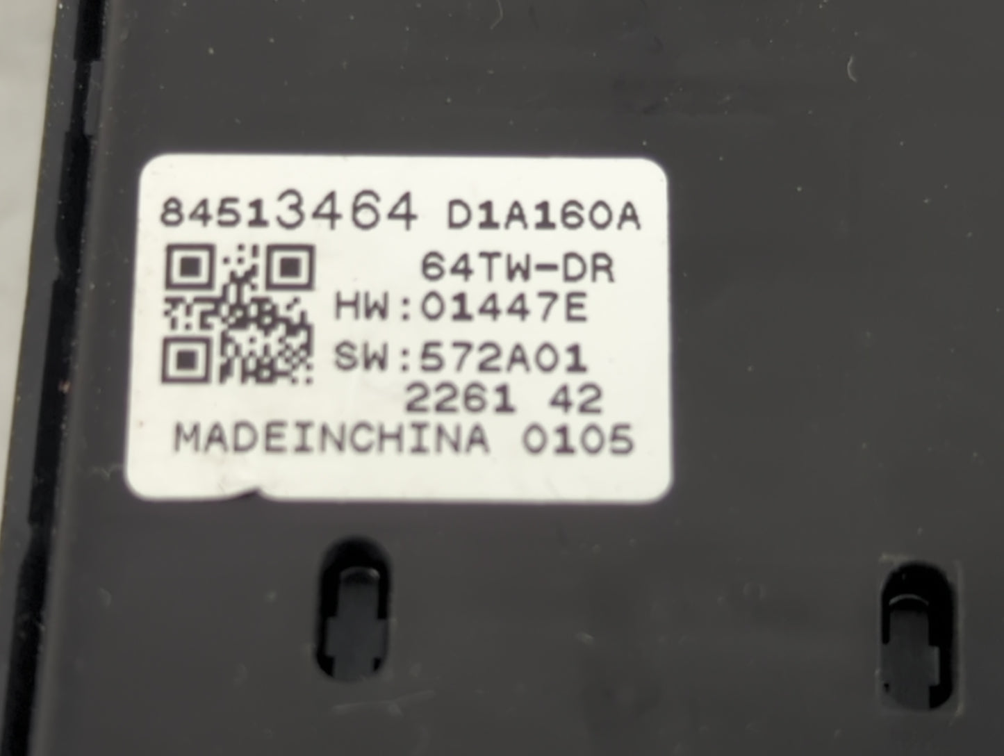 2014-2019 Ford Fiesta Master Power Window Switch Replacement Driver Side Left P/N:84513464 D1A160A Fits OEM Used Auto Parts 