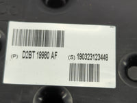 2014-2019 Ford Fiesta Climate Control Module Temperature AC/Heater Replacement P/N:D2BT 19980 AF Fits OEM Used Auto Parts - 