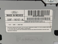 2018-2019 Ford Fiesta Radio AM FM Cd Player Receiver Replacement P/N:D2BT-19C107-AL Fits Fits 2018 2019 OEM Used Auto Parts 