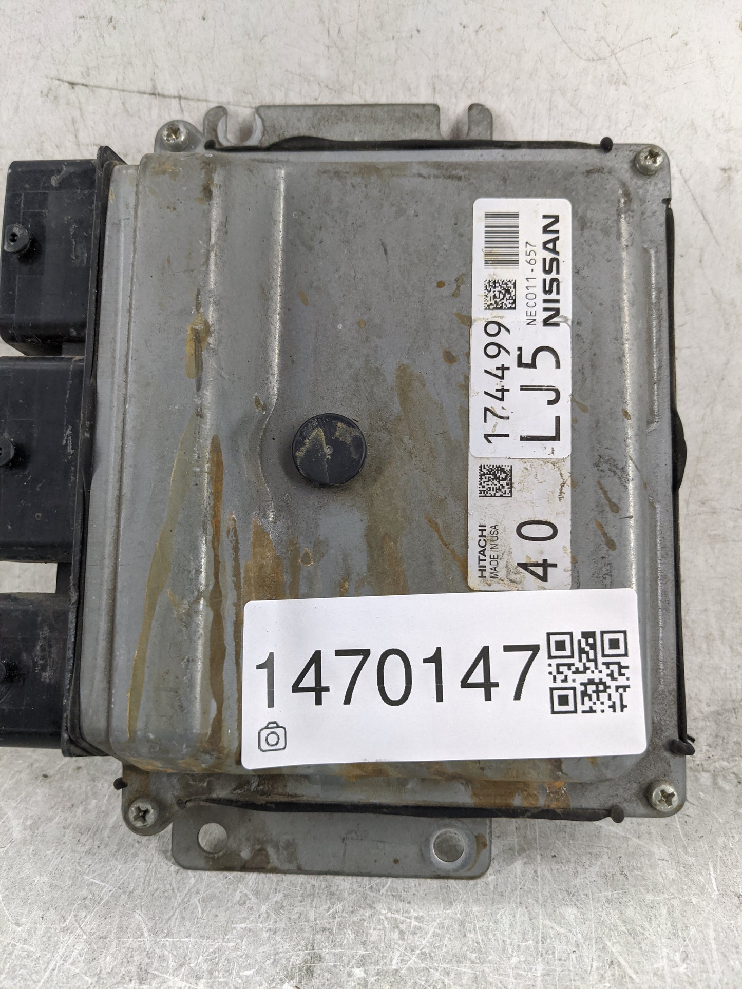 2019 Ford Fiesta PCM Engine Control Computer ECU ECM PCU OEM P/N:NEC011-657 174499 Fits OEM Used Auto Parts - Oemusedautopar