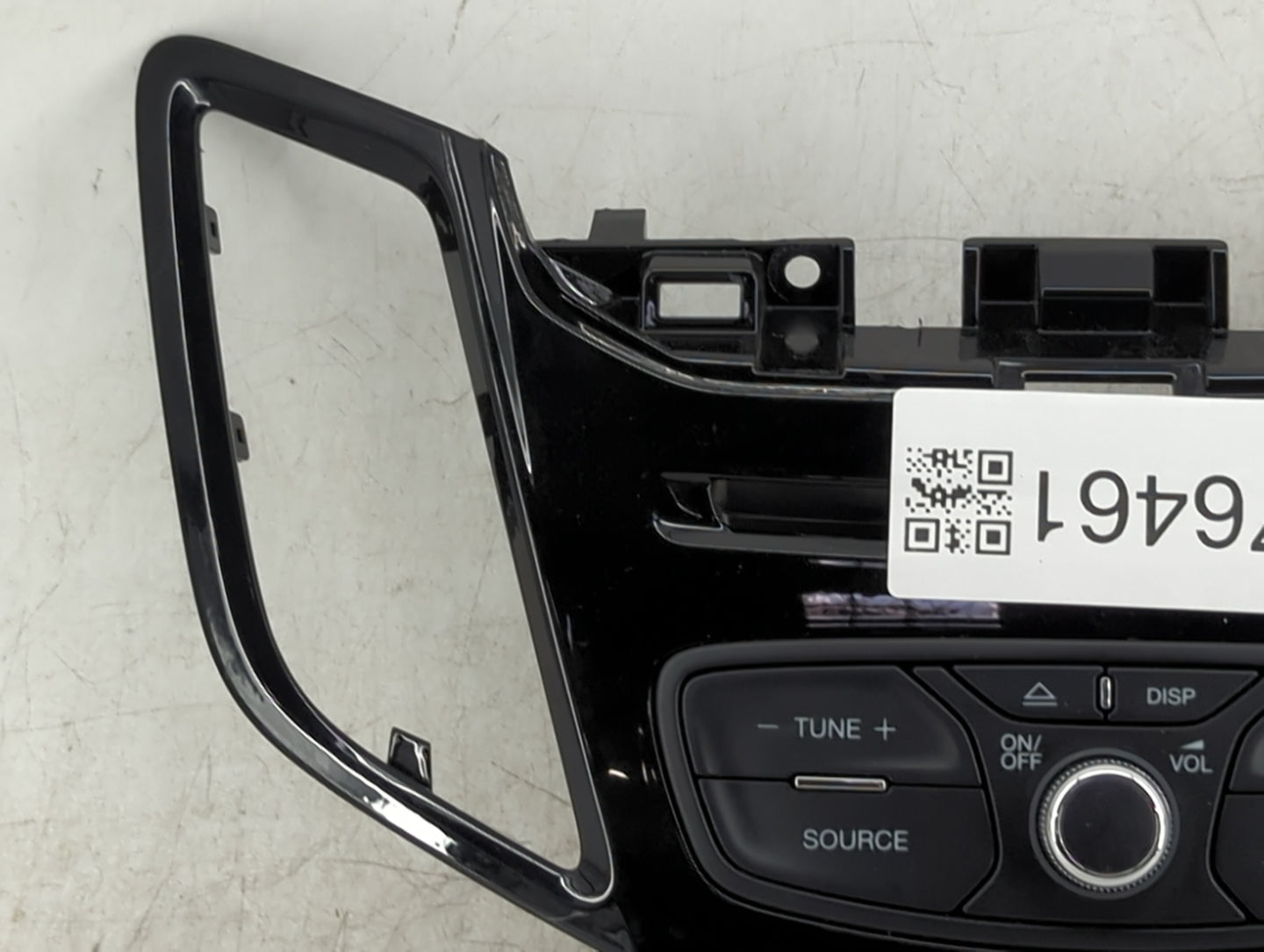 2016-2019 Ford Fiesta Radio Control Panel Black - Oemusedautoparts1.com