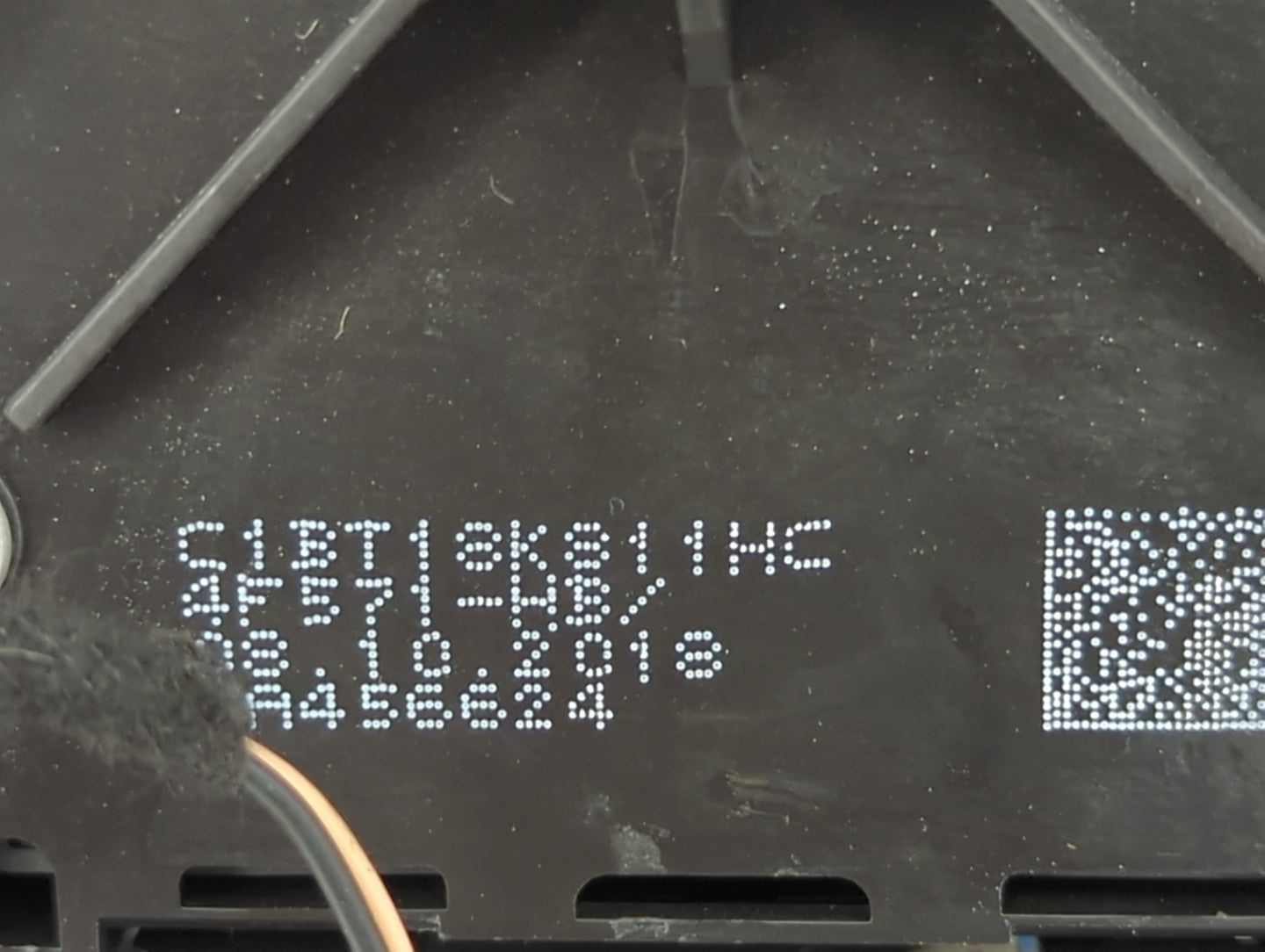 2016-2019 Ford Fiesta Radio Control Panel Black - Oemusedautoparts1.com
