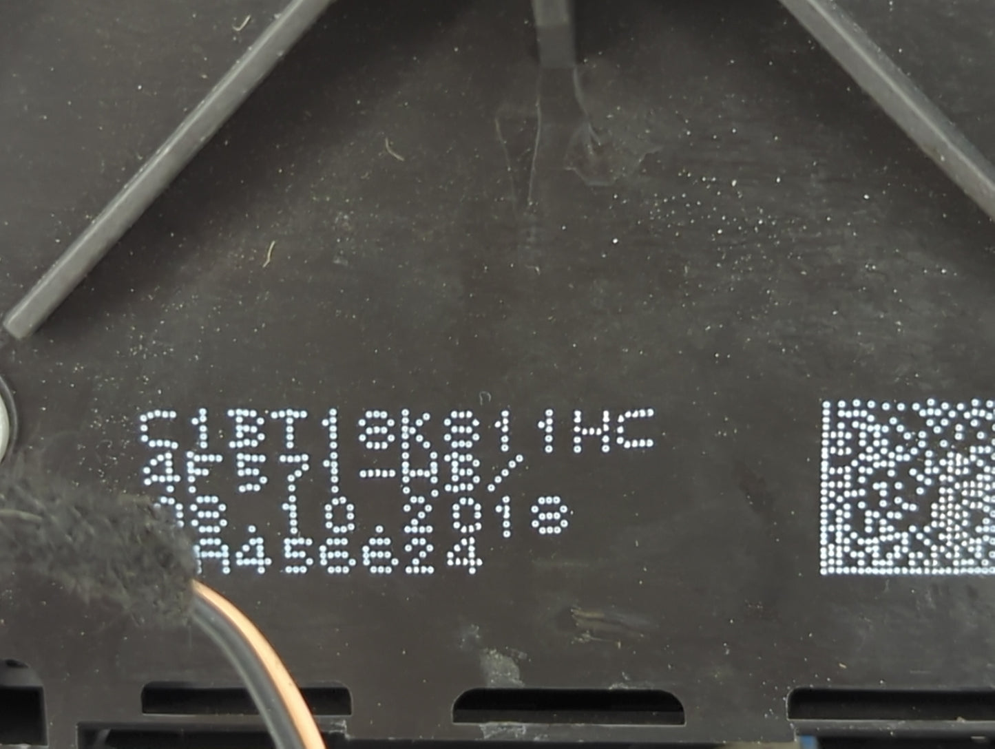 2016-2019 Ford Fiesta Radio Control Panel Black - Oemusedautoparts1.com