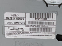 2018-2019 Ford Fiesta Radio AM FM Cd Player Receiver Replacement P/N:D2BT-19C107-EN BMER004384 Fits Fits 2018 2019 OEM Used 