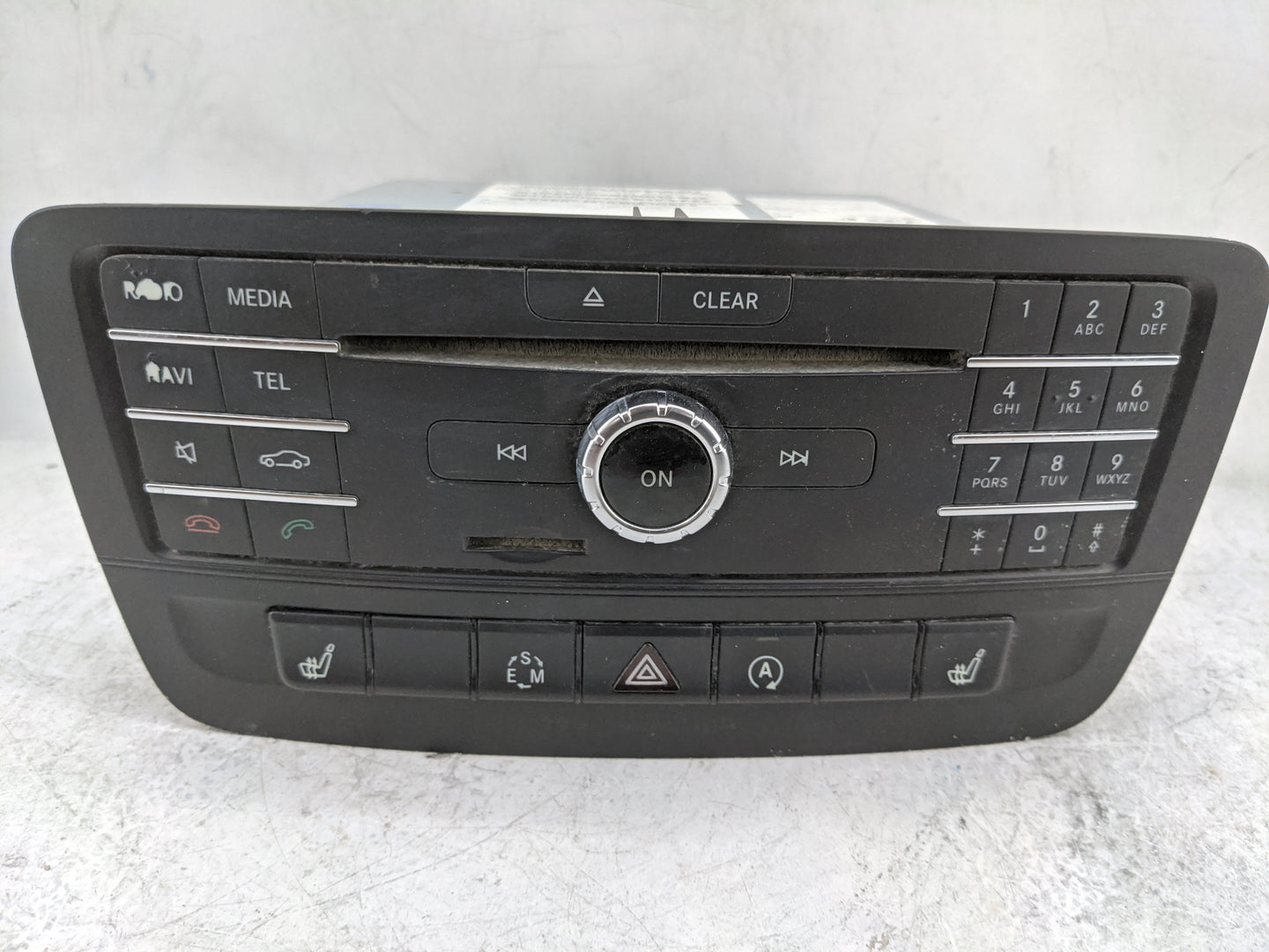 2018-2019 Ford Fiesta Radio AM FM Cd Player Receiver Replacement P/N:A 246 900 88 16 Fits Fits 2018 2019 OEM Used Auto Parts