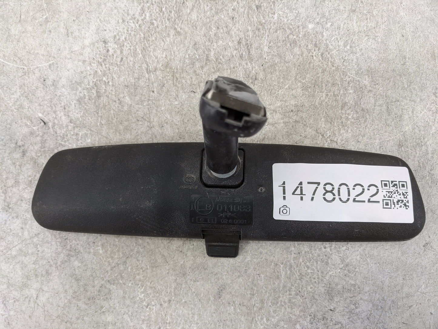 2011-2019 Ford Fiesta Interior Rear View Mirror Replacement OEM P/N:011083 Fits OEM Used Auto Parts - Oemusedautoparts1.com