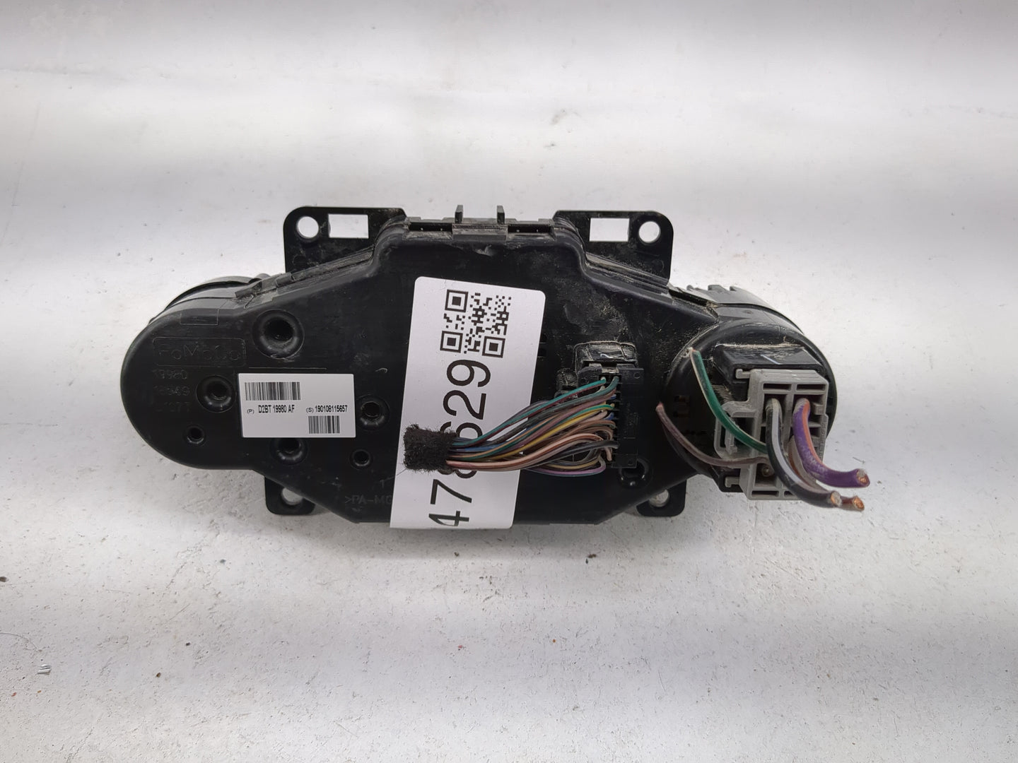 2014-2019 Ford Fiesta Climate Control Module Temperature AC/Heater Replacement P/N:D2BT 19980 AF Fits OEM Used Auto Parts - 